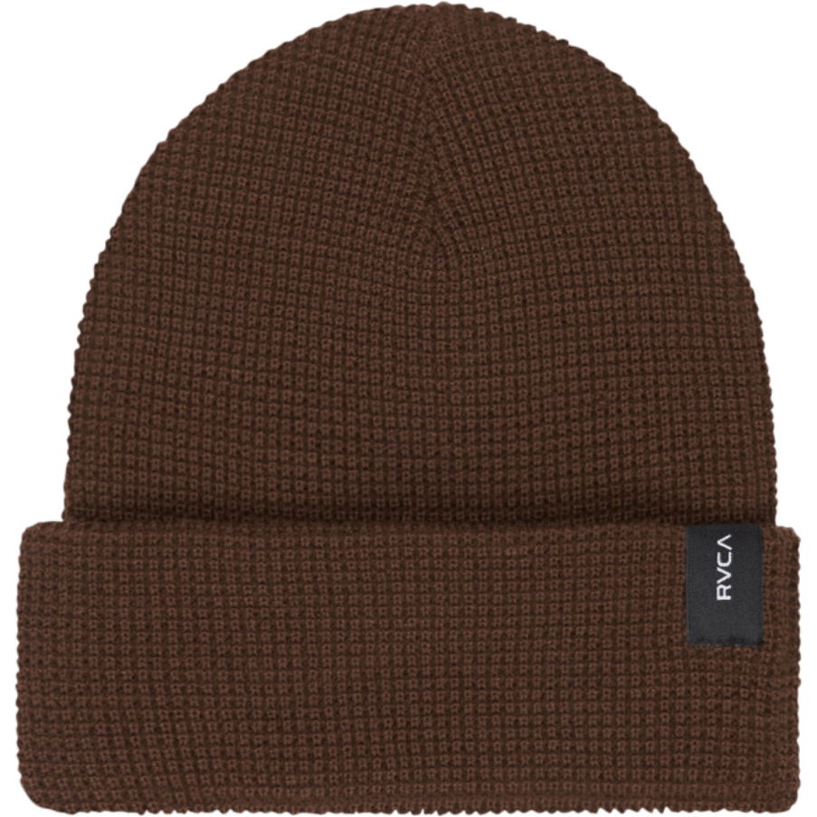 2026 RVCA Mens Dayshift Beanie EVYHA03009 - Chocolate